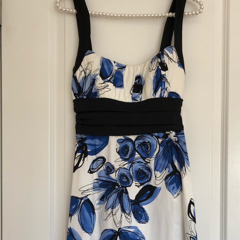 Blue Floral Sundress